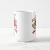 Personalisierte Aquarell-Erdbeere Kaffeetasse (Mittel)
