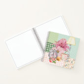 Personalisierte Aquarellbilder Girly Notizblock (Innenseite)