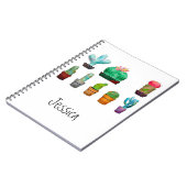 Personalisierte Aquarellbilder Notizblock (Linke Seite)