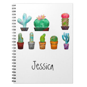 Personalisierte Aquarellbilder Notizblock