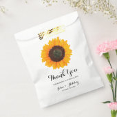 Personalisierte Aquarellblume Hochzeit im Herbst Geschenktütchen (Versiegelt)