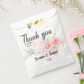 Personalisierte Aquarellblume Vielen Dank Geschenk Geschenktütchen (Versiegelt)