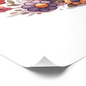 Personalisierte Aquarellfarbe - Kittname Fotodruck (Ecke)