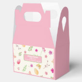 Personalisierte Aquarellfarben Flora Osterfauna Geschenkschachtel (Geöffnet)