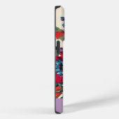 Personalisierte Aquarellfarben Monogramm Blumenzau Case-Mate iPhone Hülle (Rückseite / Rechts)