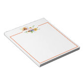 Personalisierte Aquarellfarben Notizblock (angewinkelt)