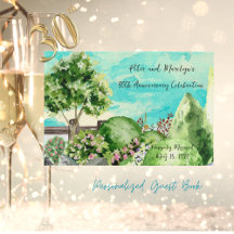 Personalisierte Aquarellgarten