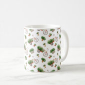 Personalisierte Aquarellgartencoffee-Tasse Kaffeetasse (VorderseiteRechts)