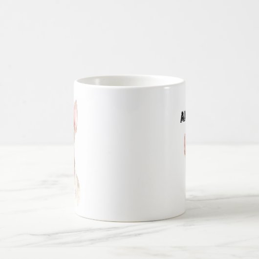 Personalisierte Aquarellmühle Kaffeetasse (Mittel)