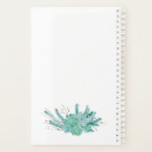 Personalisierte Aquarellsikkulturen Planer (Rückseite)