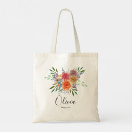 Personalisierte Aquarelltasche Tragetasche