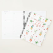 Personalisierte Aquarelltöne Pflanze Garten Planer (Anzeige)