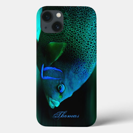 Personalisierte Aquarienfischerei Case-Mate iPhone Hülle (Rückseite)