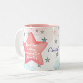 Personalisierte Aquarius Zodiac Tasse für Girl (Vorderseite Links)