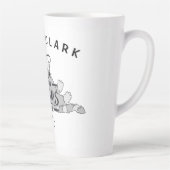 Personalisierte Arbeit wie Ihre Träume hängt davon Milchtasse (Rechts)