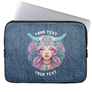 PERSONALISIERTE ARIEN ZODIAC SIGN LAPTOPSCHUTZHÜLLE