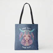 PERSONALISIERTE ARIEN ZODIAC SIGN TASCHE (Vorderseite)