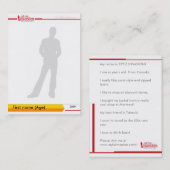 Personalisierte Arthandelskarte #2 Visitenkarte (Vorne/Hinten)