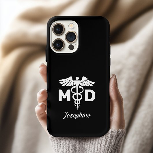 Personalisierte Arzthandyhülle Medical MD, Doktorg iPhone Hülle