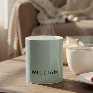 Personalisierte Aschfarbe mit individuellem Design Kaffeetasse