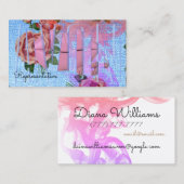 personalisierte Ästhetik Visitenkarte (Vorne/Hinten)