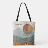 Personalisierte ästhetische Totbeutel - Individuel Tasche (Rückseite)