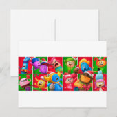 Personalisierte AstroLOLogy Weihnachtskarte Postkarte (Vorne/Hinten)