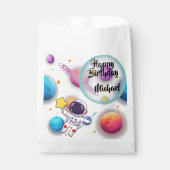 Personalisierte Astronauten- & Planeten-Geschenktü Geschenktütchen (Vorderseite)
