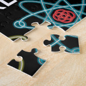 Personalisierte Atomstrukturmuster Puzzle (Seite)