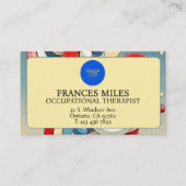 Personalisierte auffallende künstlerische Komposit Terminkarte (Vorderseite)