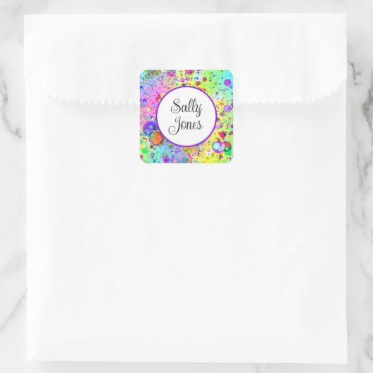 Personalisierte Aufkleber (Tasche)