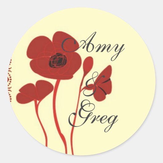 personalisierte Aufkleber (Vorderseite)