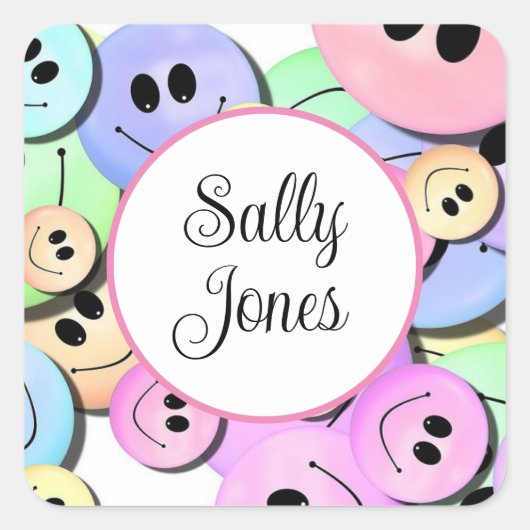 Personalisierte Aufkleber (Vorderseite)