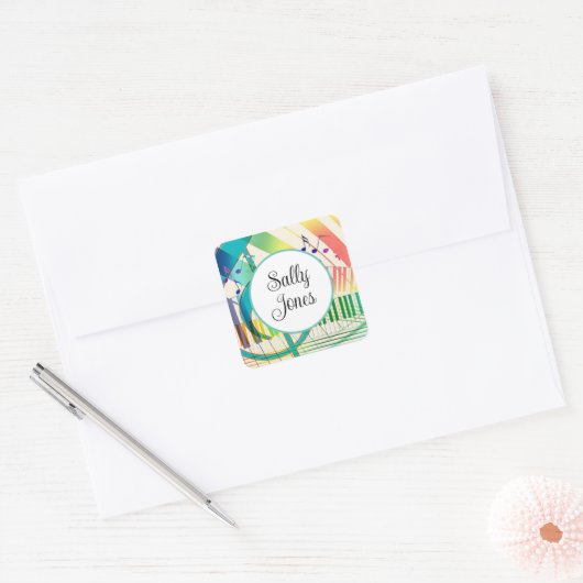 Personalisierte Aufkleber (Umschlag)