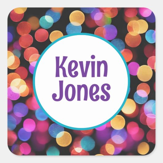 Personalisierte Aufkleber (Vorderseite)