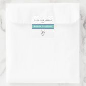 Personalisierte Aufkleber aus Weinkeller (Tasche)