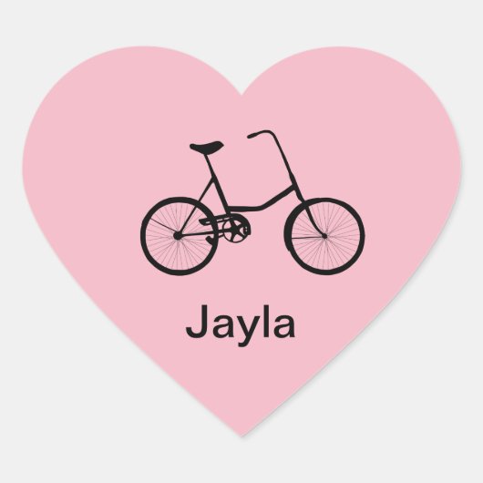 Personalisierte Aufkleber für das Fahrrad (Vorderseite)