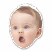 Personalisierte Aufkleber für die Gesichtshaut, Fo (Vorderseite)