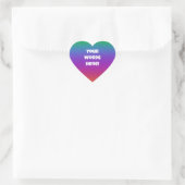 Personalisierte Aufkleber für die Rainbow-Envelope (Tasche)