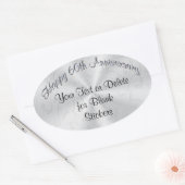 Personalisierte Aufkleber zum 60. Jubiläum IHREN T (Umschlag)