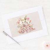 Personalisierte Aufkleber zum Party "Bunny, Chick (Umschlag)