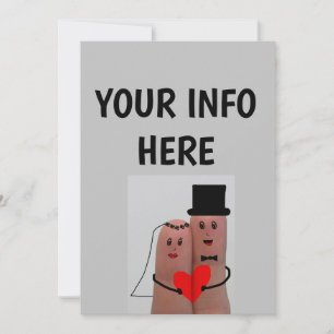 PERSONALISIERTE AUFNAHMEN ZUR EINLEITUNG VON FINGE EINLADUNG