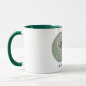 Personalisierte Aura der Mutterschaft - Zen Boho K Tasse (Links)