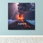 Personalisierte Auslöschung der Leinwand durch den (Insitu (Holzboden))