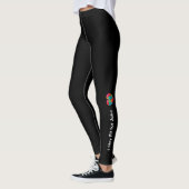 Personalisierte Autismus-Bewusstseins-Leggings Leggings (Links)