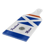 Personalisierte autorförmig schneidebrett (Ecke)