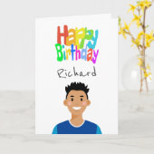 Personalisierte Avatar-Karte Karte (Gelbe Blume)