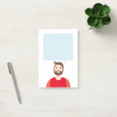 Personalisierte Avatar-Nachhinweise Post-it Klebezettel (Büro)