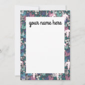 Personalisierte Axolotl-Notecards Dankeskarte (Vorderseite)