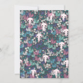 Personalisierte Axolotl-Notecards Dankeskarte (Rückseite)